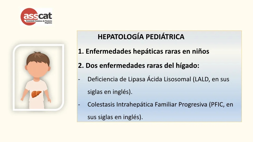 Hepatología pediátrica: Enfermedades hepáticas raras en niños